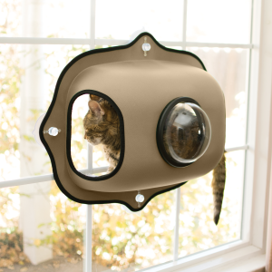K&H Beds – Ez Window Bubble Pod Tan