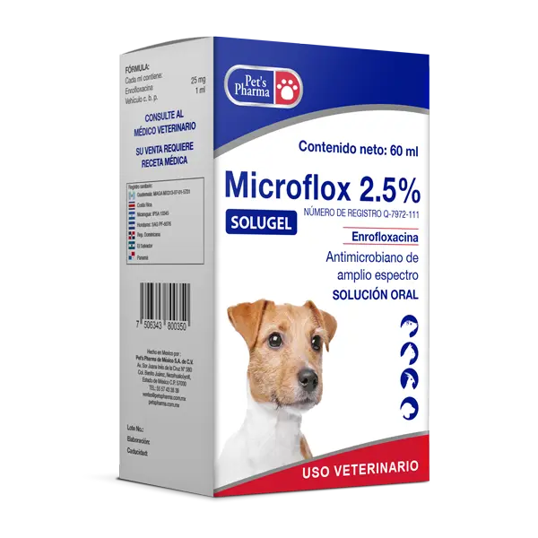 Microflox 2.5% Solugel 60ml