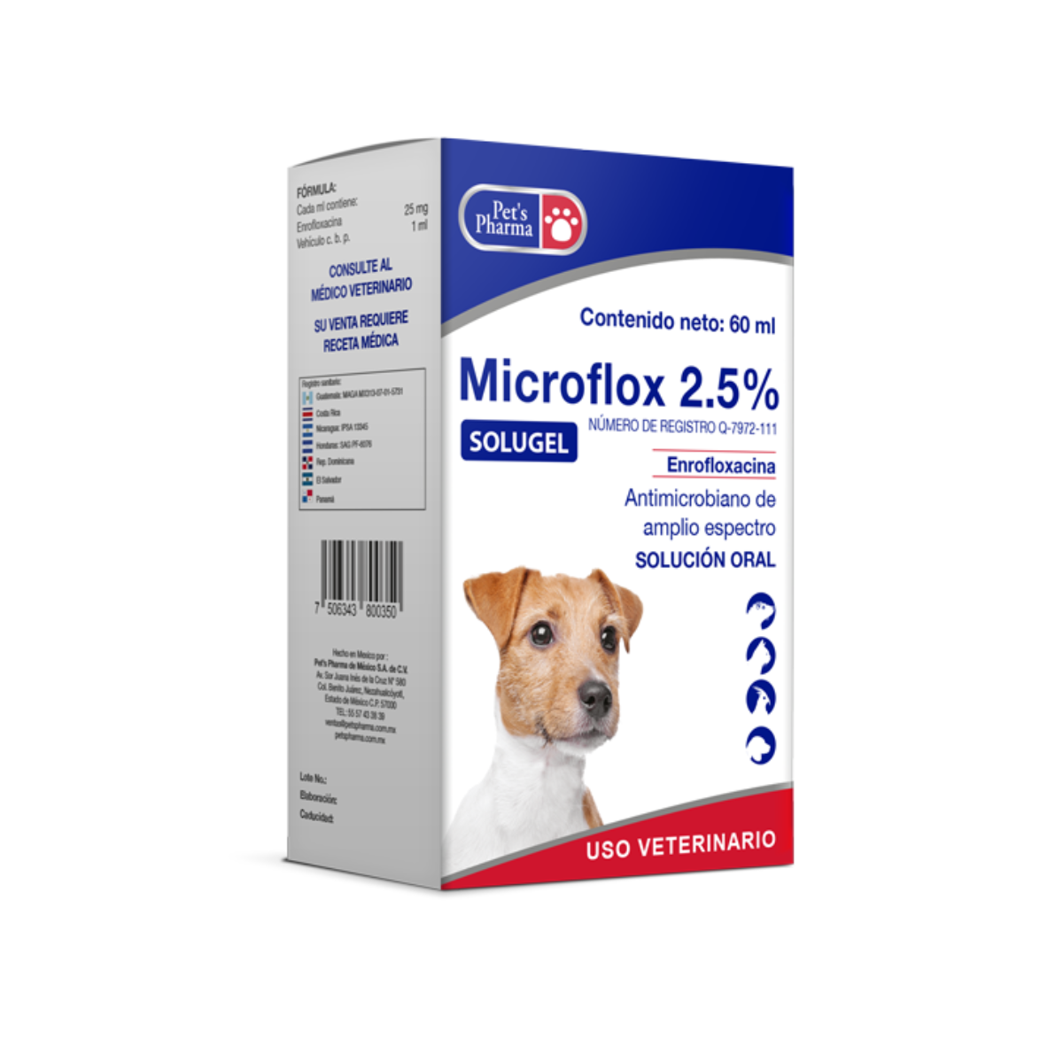 Microflox 2.5% Oral - 60 ml