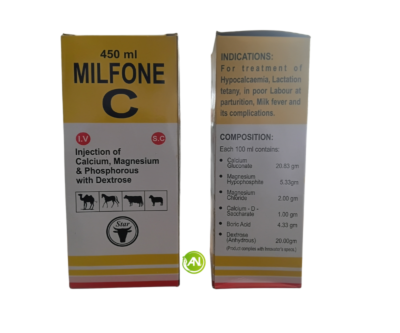 Milfone-C – Injection 450 ml