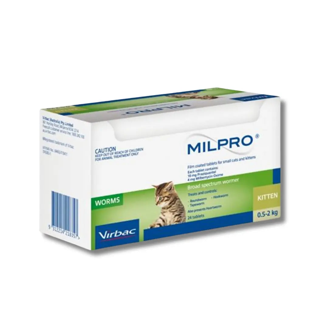 Milpro Deworming for Cats per tablet