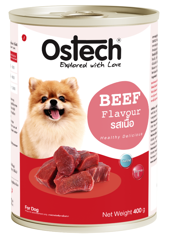 Ostech Dog Food - Beef Flavour (400 g)