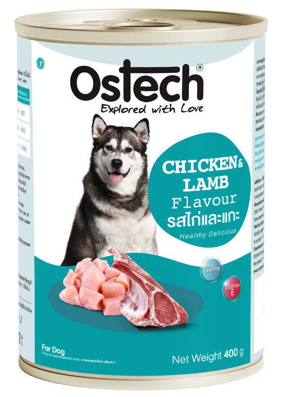Ostech Dog Food - Chicken and Lamb Flavour (400 g)