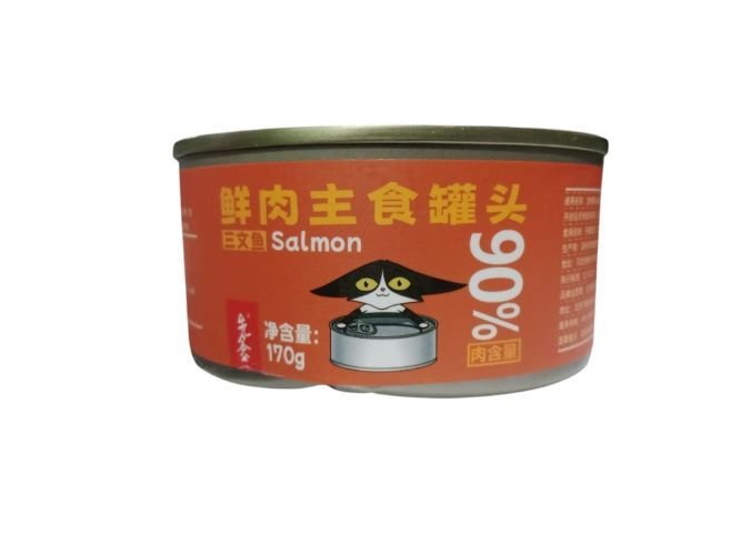 Mr. Pet Fresh Meat Staple Food Canned-Salmon (170g)