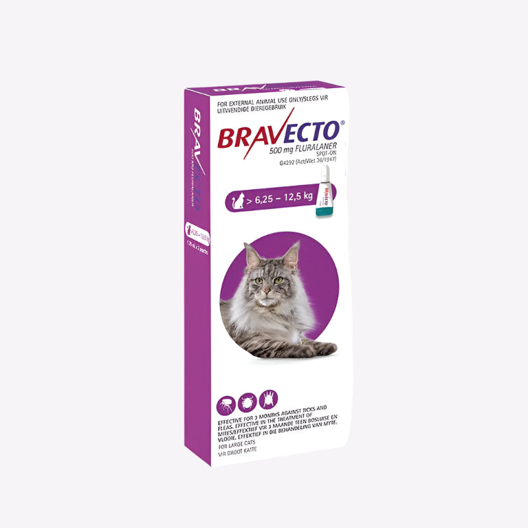 Bravecto Spot - On 1.79ml (>6.25-12.5kg)