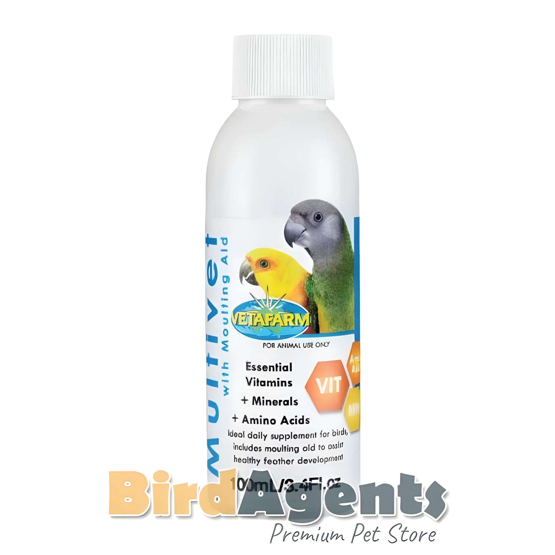 Multivet with Moulting Aid β Vitamin & Mineral Supplement for Birds