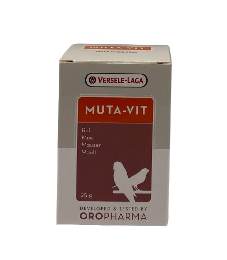 MUTA-VIT 25gm to improve feather growth for birds