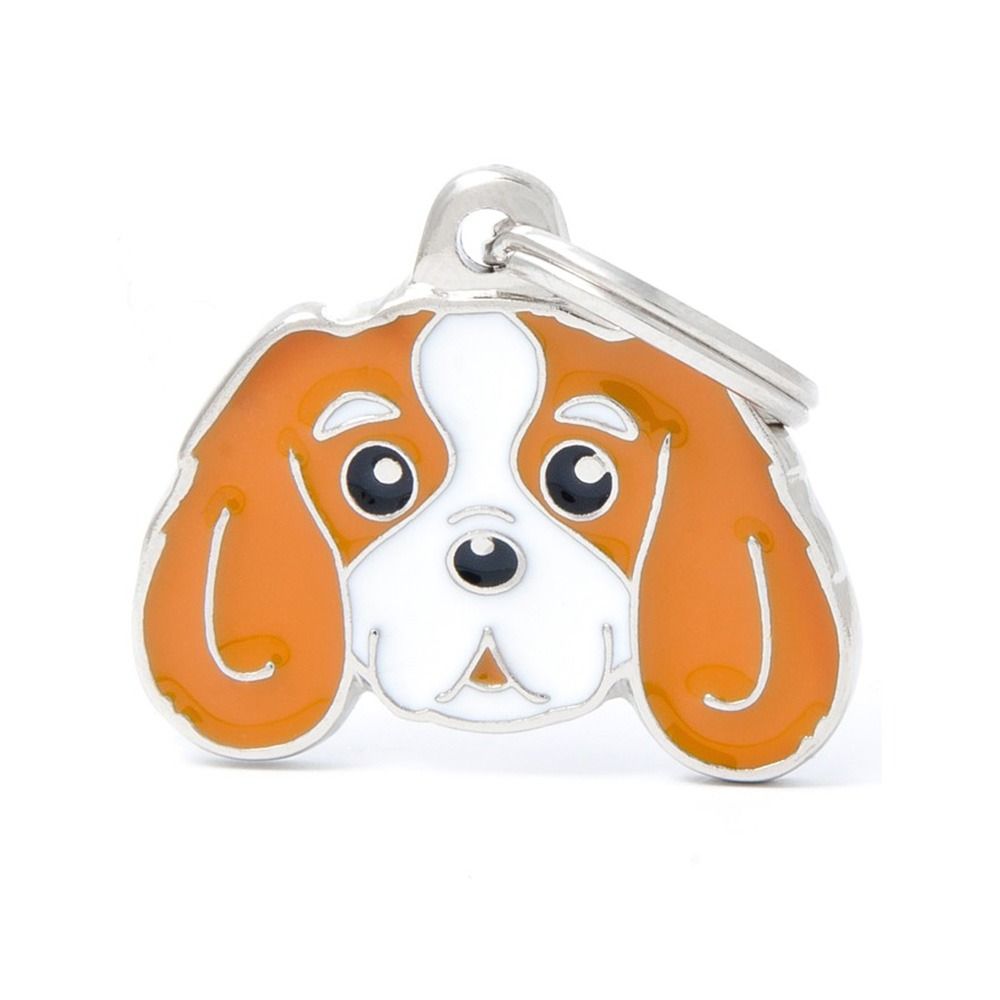 MyFamily Friends Blenheim Cavalier King Pet ID Tag