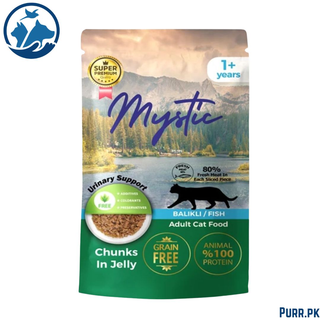Mystic Wet Cat Food For Adult With Fish Flavor