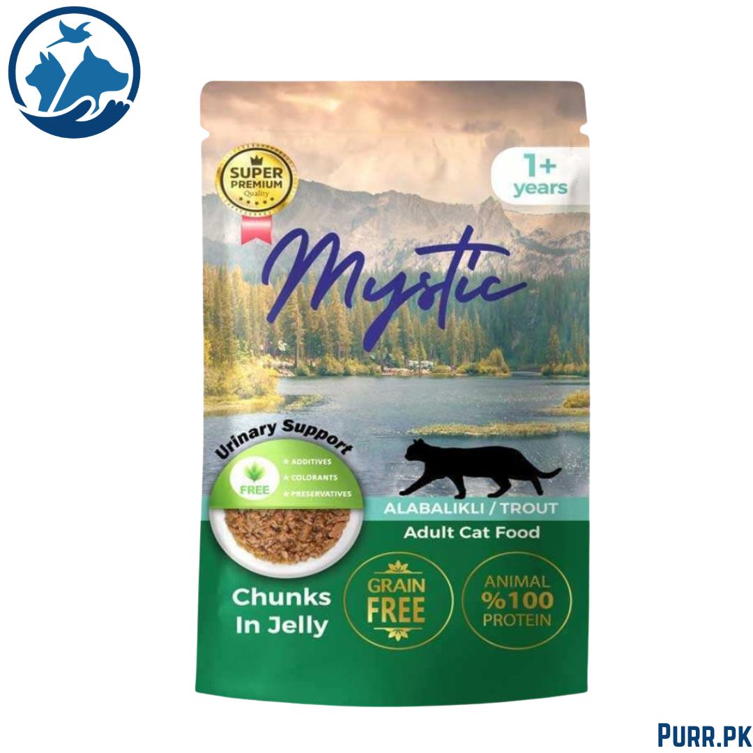 Mystic Wet Cat Food For Adult With Trout
