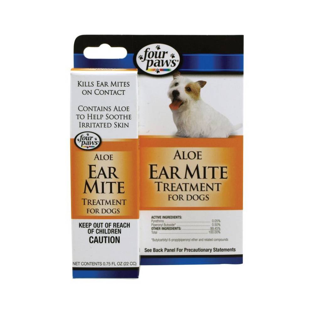 Four Paws - Ear Mite Remedy - .75Oz