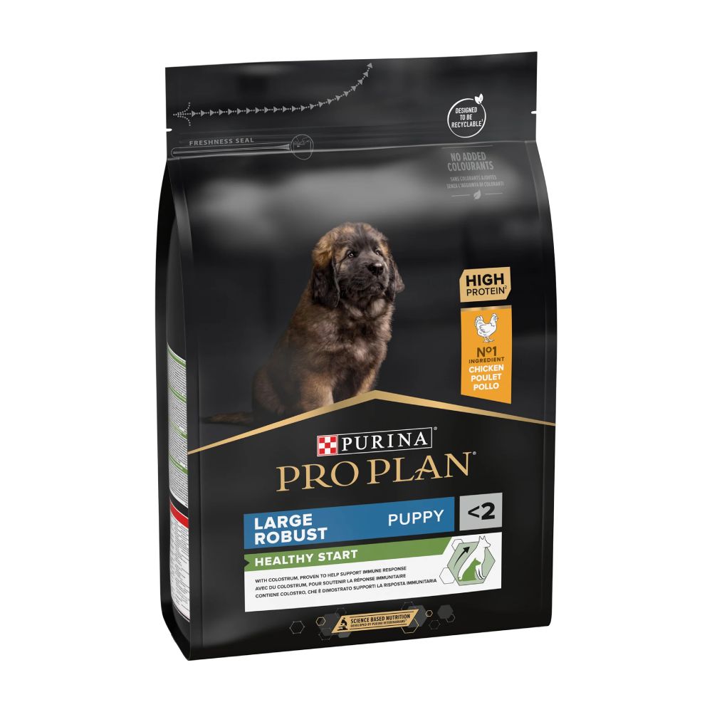 Purina Pro Plan Healthy Start Large Robust Puppy, Dry Dog food with Chicken, 3 kg