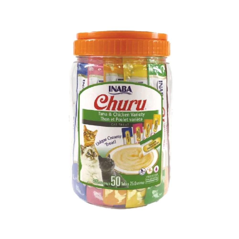 Churu - Tuna & Chicken Varieties 50Pcs