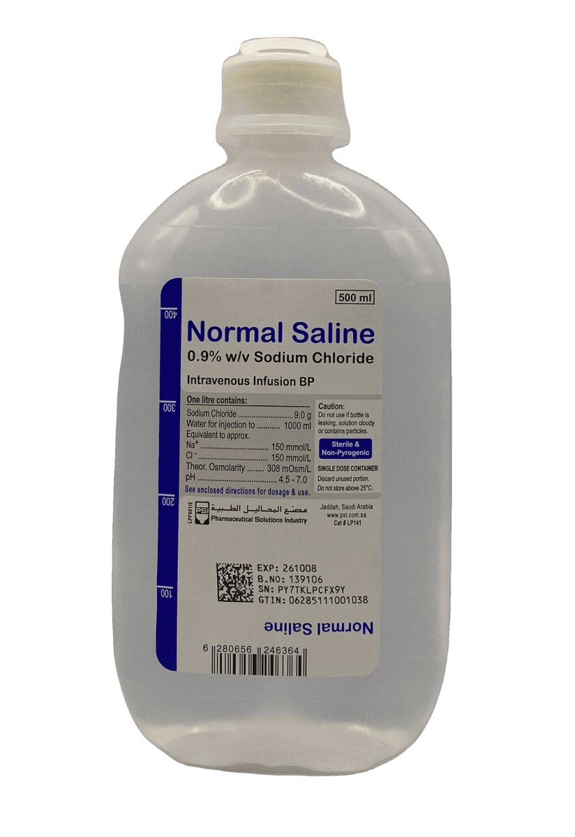 normal saline 500 ml