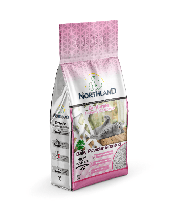 Northland Bentonite Clumbing Cat Litter - 5L