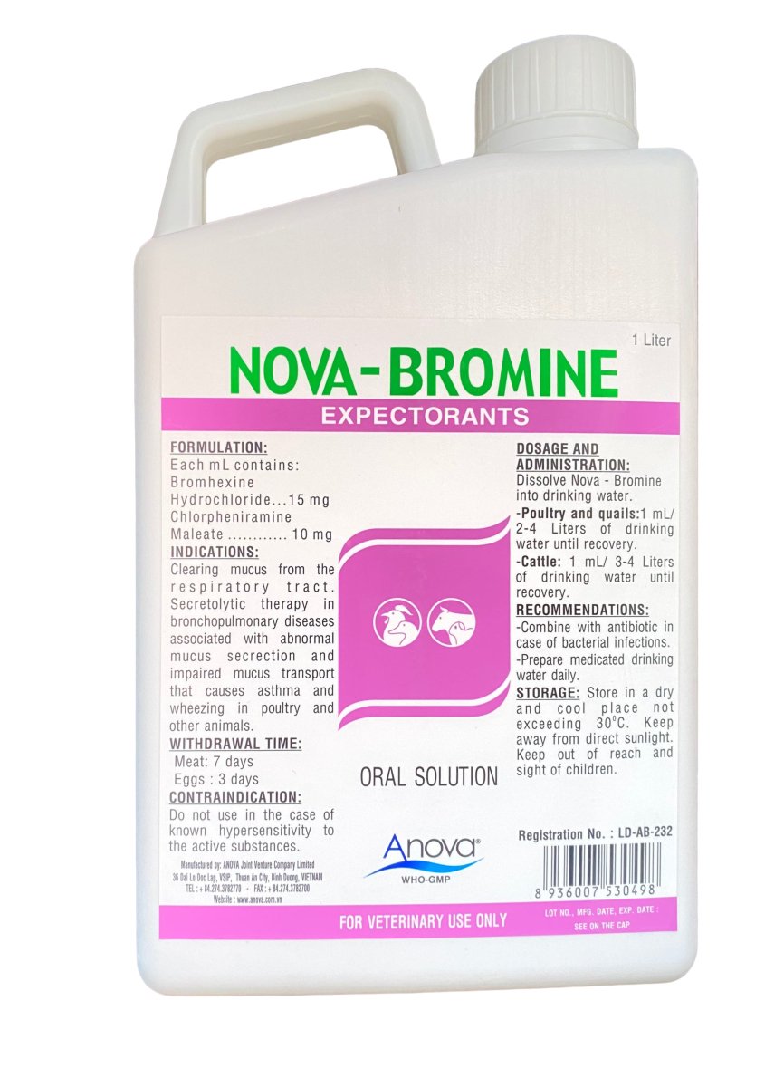 Nova Bromine (Bromhexine) 1liter