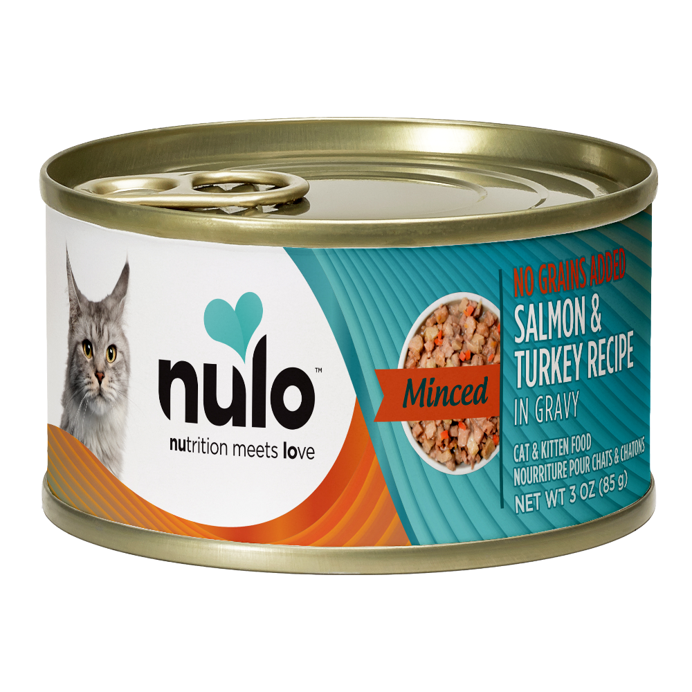 Nulo Cat Minced Salmon & Turkey 85g Can Wet Food