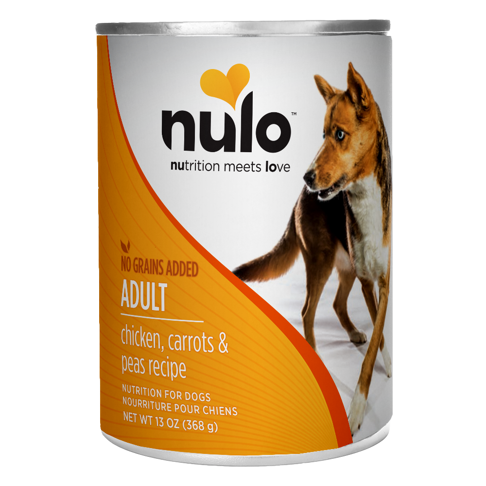 Nulo Dog Grain-Free Chicken, Peas, & Carrots 369g Can Wet Food