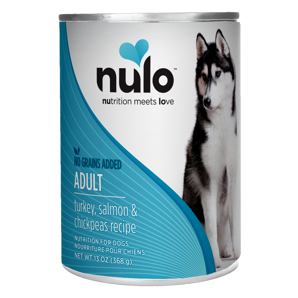 Nulo Dog Grain-Free Turkey, Salmon & Chickpeas 369g Can Wet Food