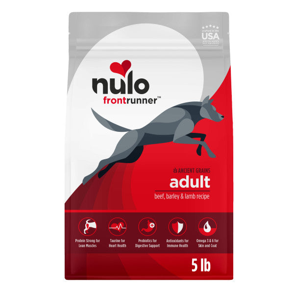 Nulo Frontrunner Adult Dog with Beef, Barley & Lamb Dry Food