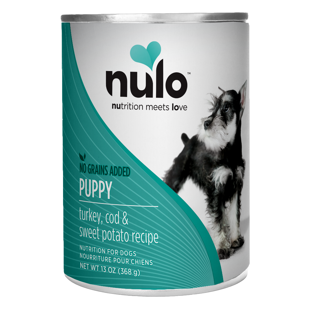 Nulo Puppy Grain-Free Turkey, Cod, & Sweet Potato 369g Can Wet Food