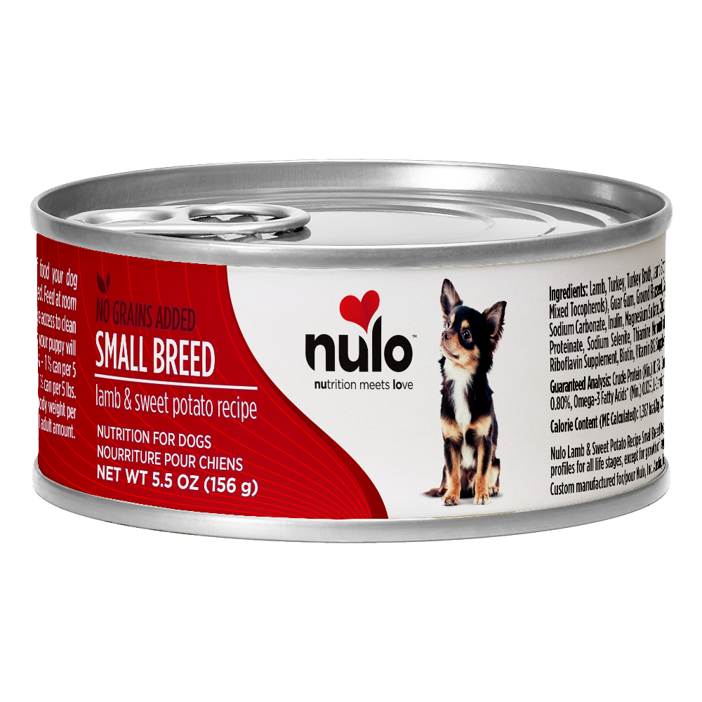 Nulo Small Breed Dog Grain-Free Lamb & Sweet Potato 156g Can Dog Wet Food