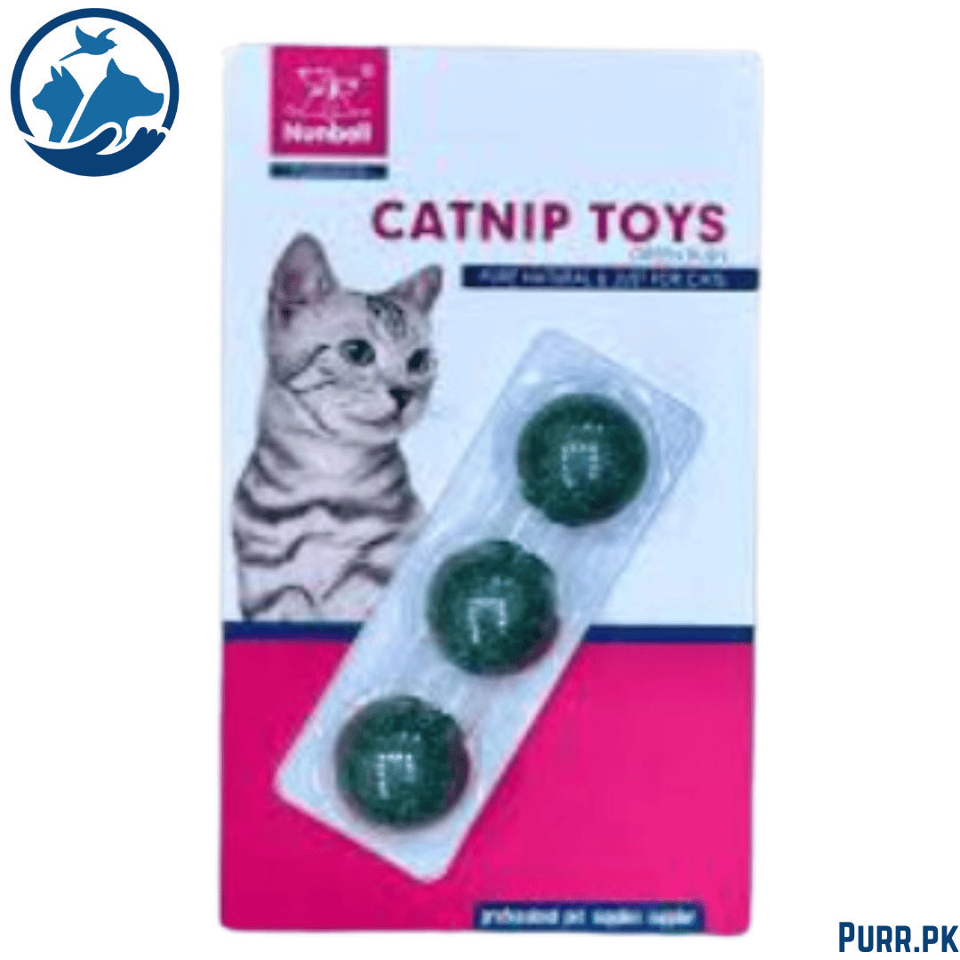 Nunbell Catnip Ball Toy 3pcs