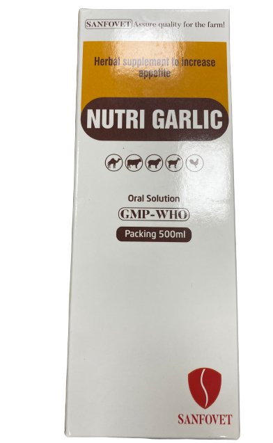 Nutri Garlic 1Liter Nutrient solution with garlic extract for animals