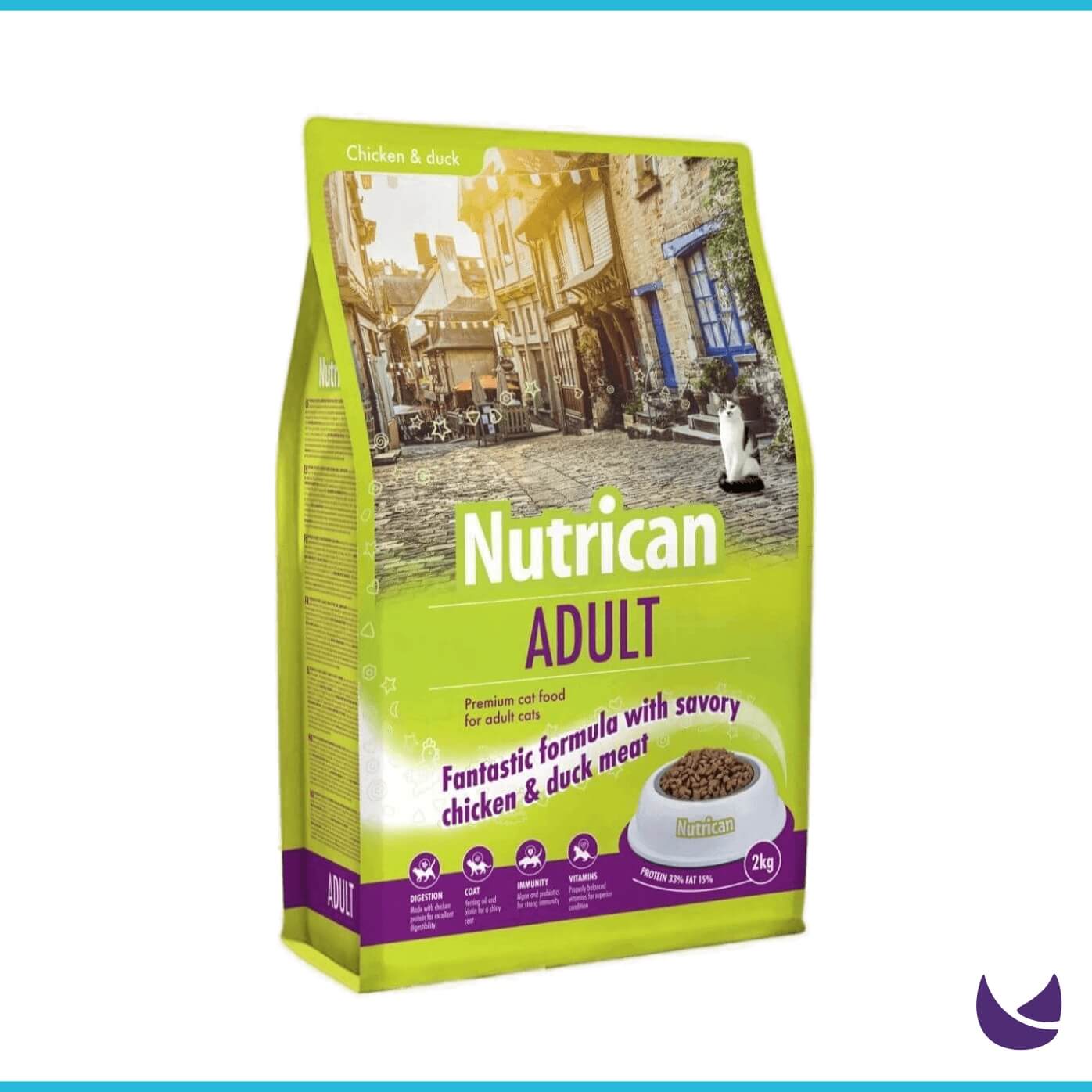Nutrican Adult Cat Food - Chicken and Duck