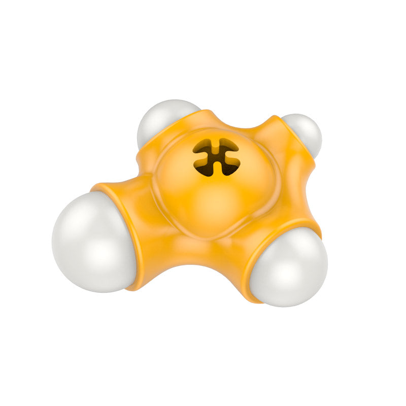 Treats Dispenser NYLO-CHOO Nylon+TPR Bone Orange