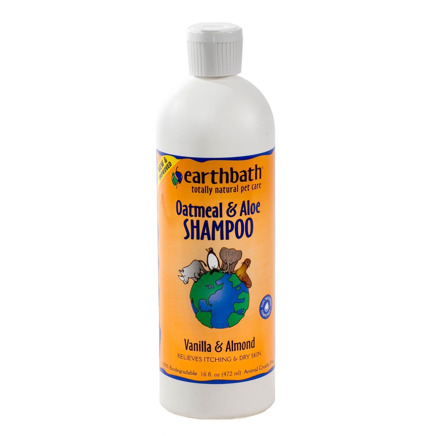 EARTHBATH Oatmeal & Aloe Shampoo Vanilla & Almond 475ml