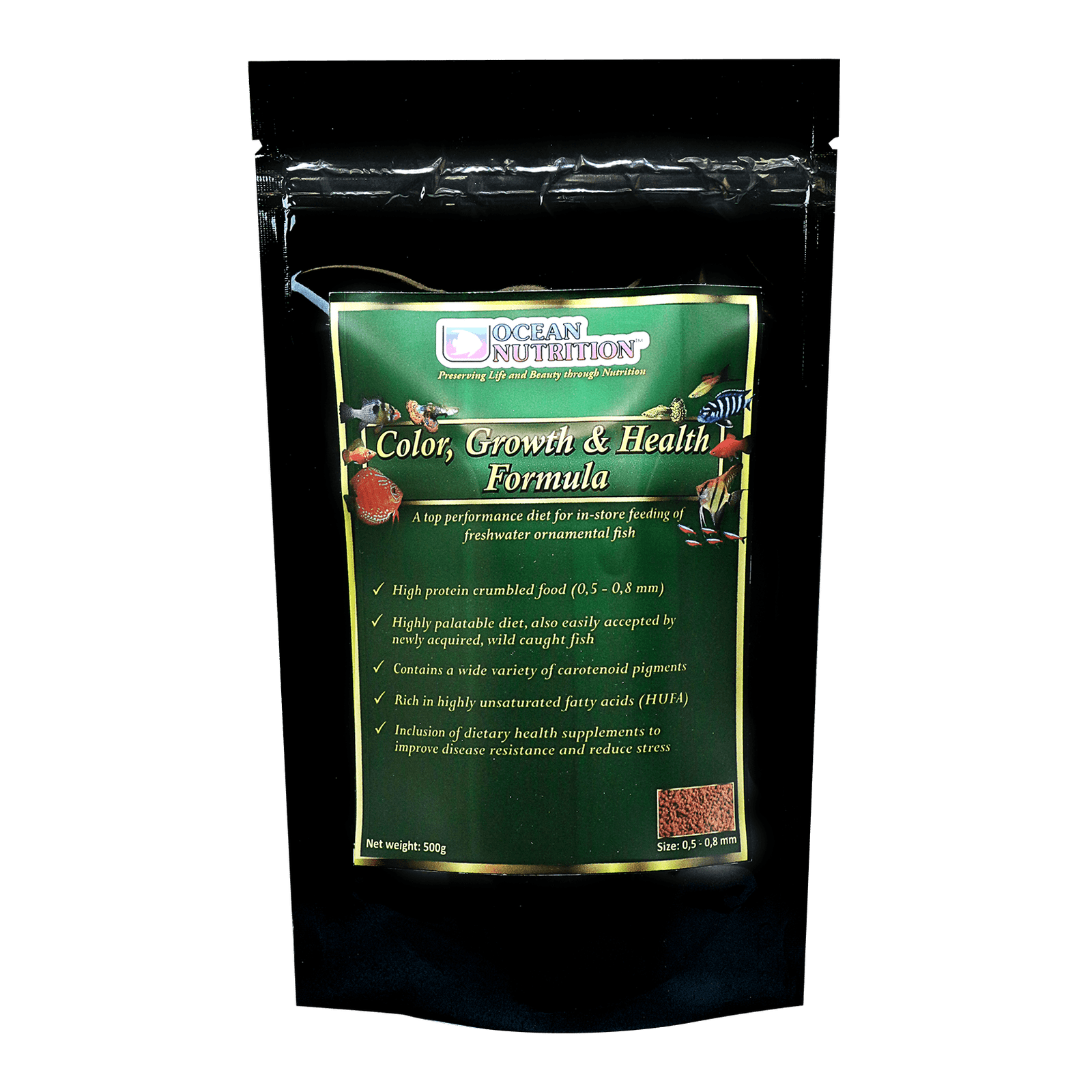 Ocean Nutrition Colour Growth and Health Freshwater -500g