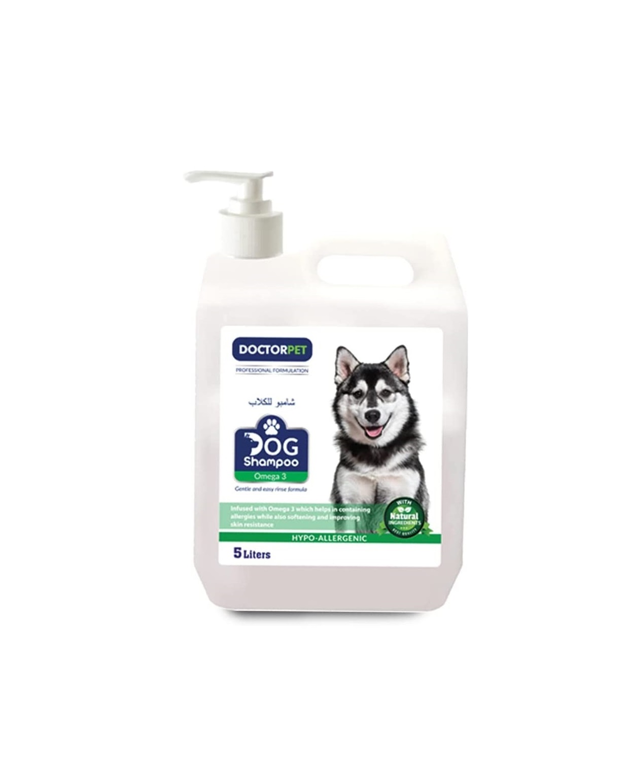 Doctor Pet Omega 3 Dog Shampoo 5L