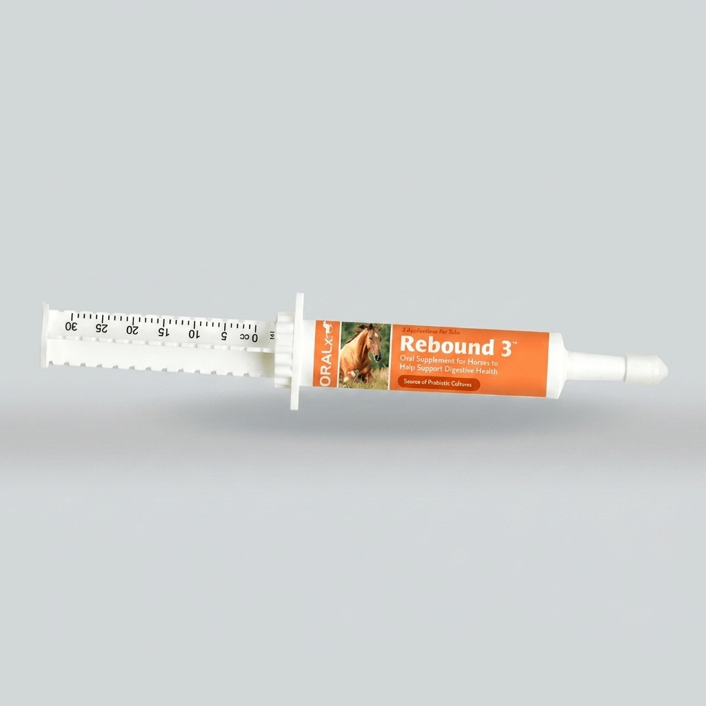 Oralx Rebound 3 - Oral Supplement for Horses to Help Support Digestive Health