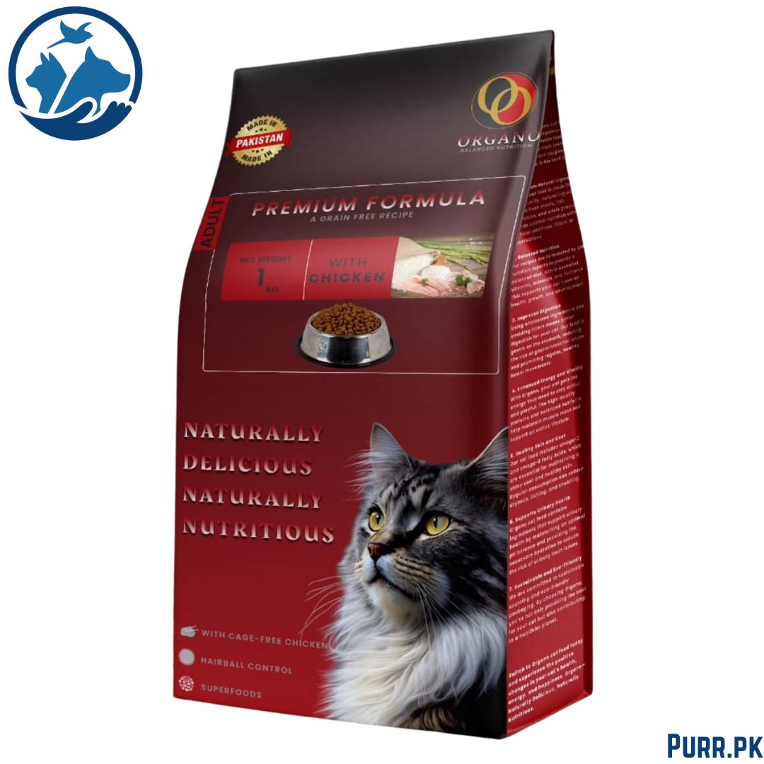 Organo Cat Food Premium Formula for Adult