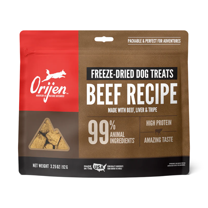 Orijen Beef Recipe Freeze Dried Dog Treats