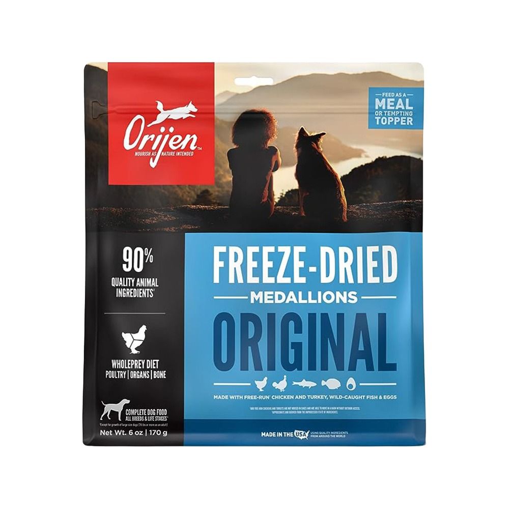 Orijen Medallion Original Freeze Dried Dog Food - 170 g