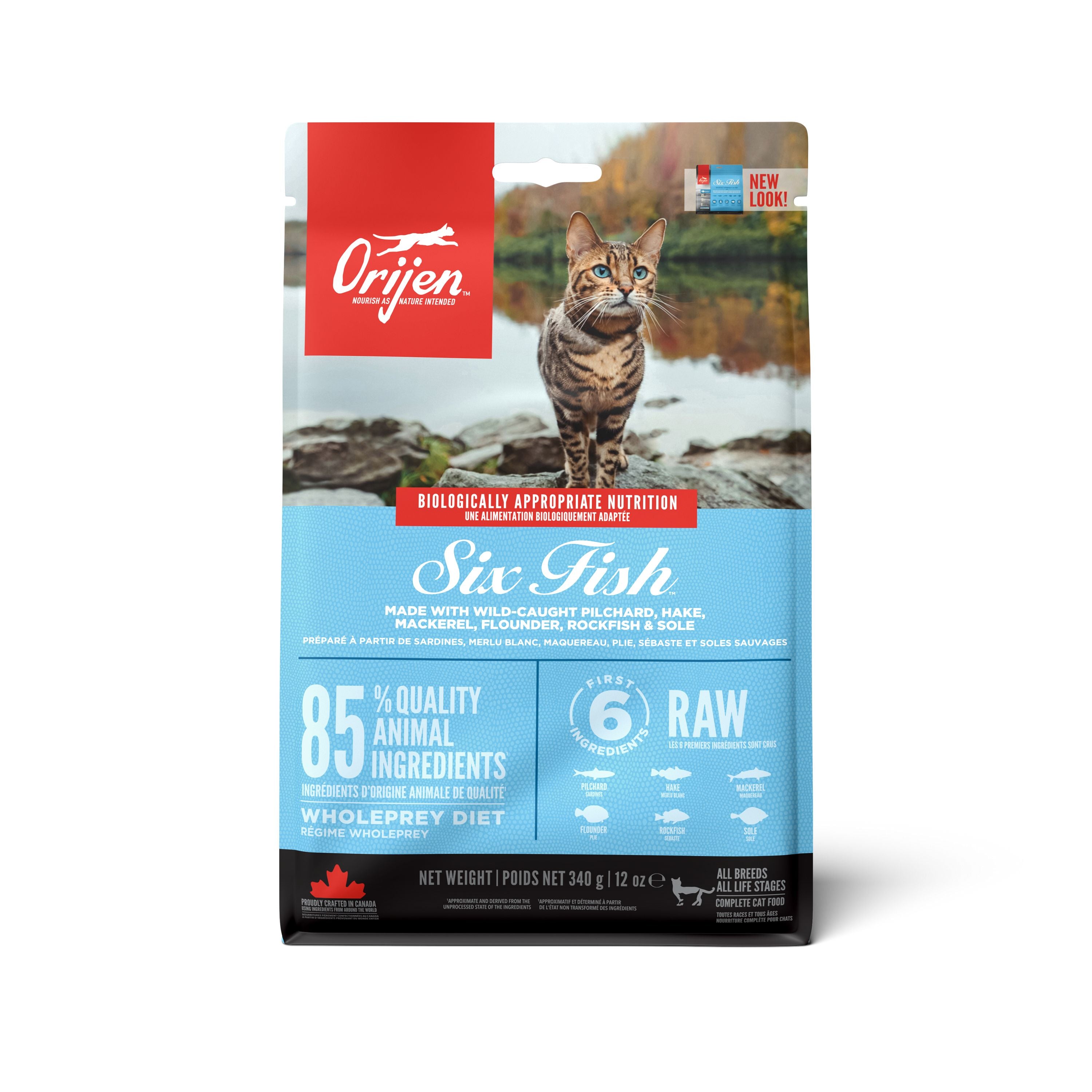 Orijen Six Fish Formula Protein-Rich Diet Cat Dry Food