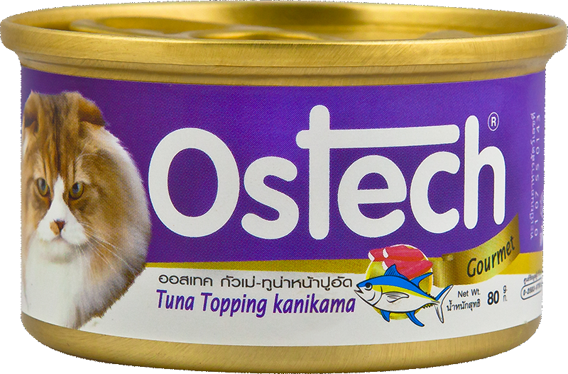 Ostech Cat Gourmet - Tuna Topping Kanikama (80 g)