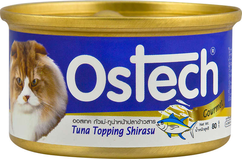 Ostech Cat Gourmet - Tuna Topping Shirasu (80 g)