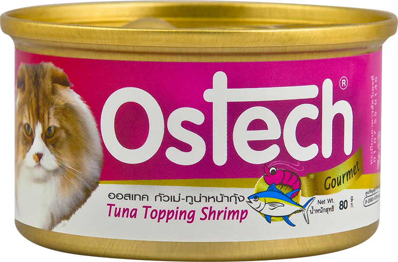 Ostech Cat Gourmet - Tuna Topping Shrimp (80 g)