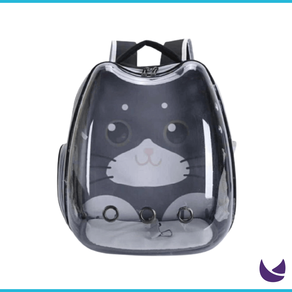 Transparent Capsule Backpack for Traveling with Cats