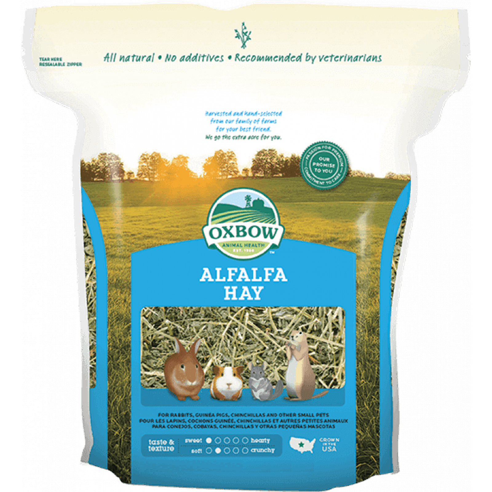 Oxbow Alfalfa Hay EUA - 9lb