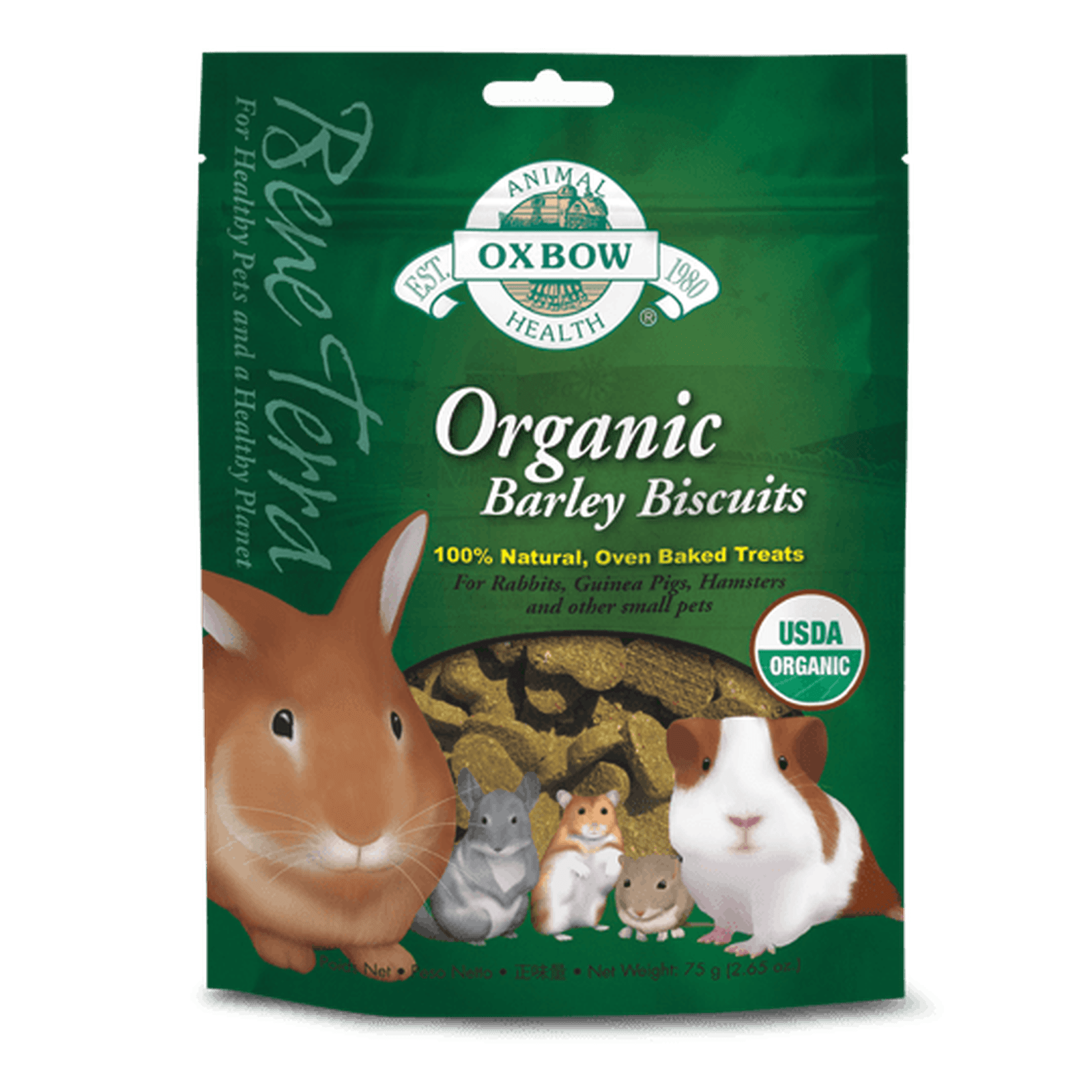 Oxbow BTerra Organic Barley Biscuit - 75g