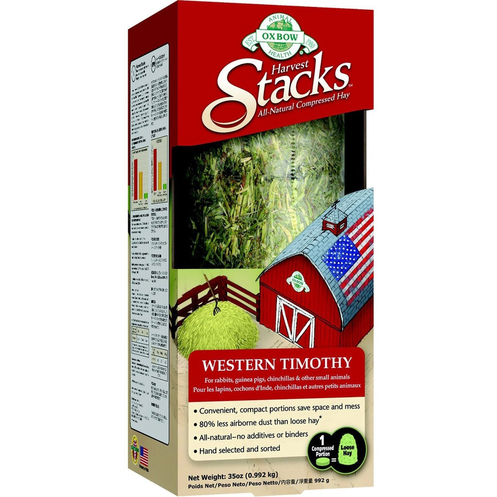 Oxbow Harvest Stack Timothy - 35oz
