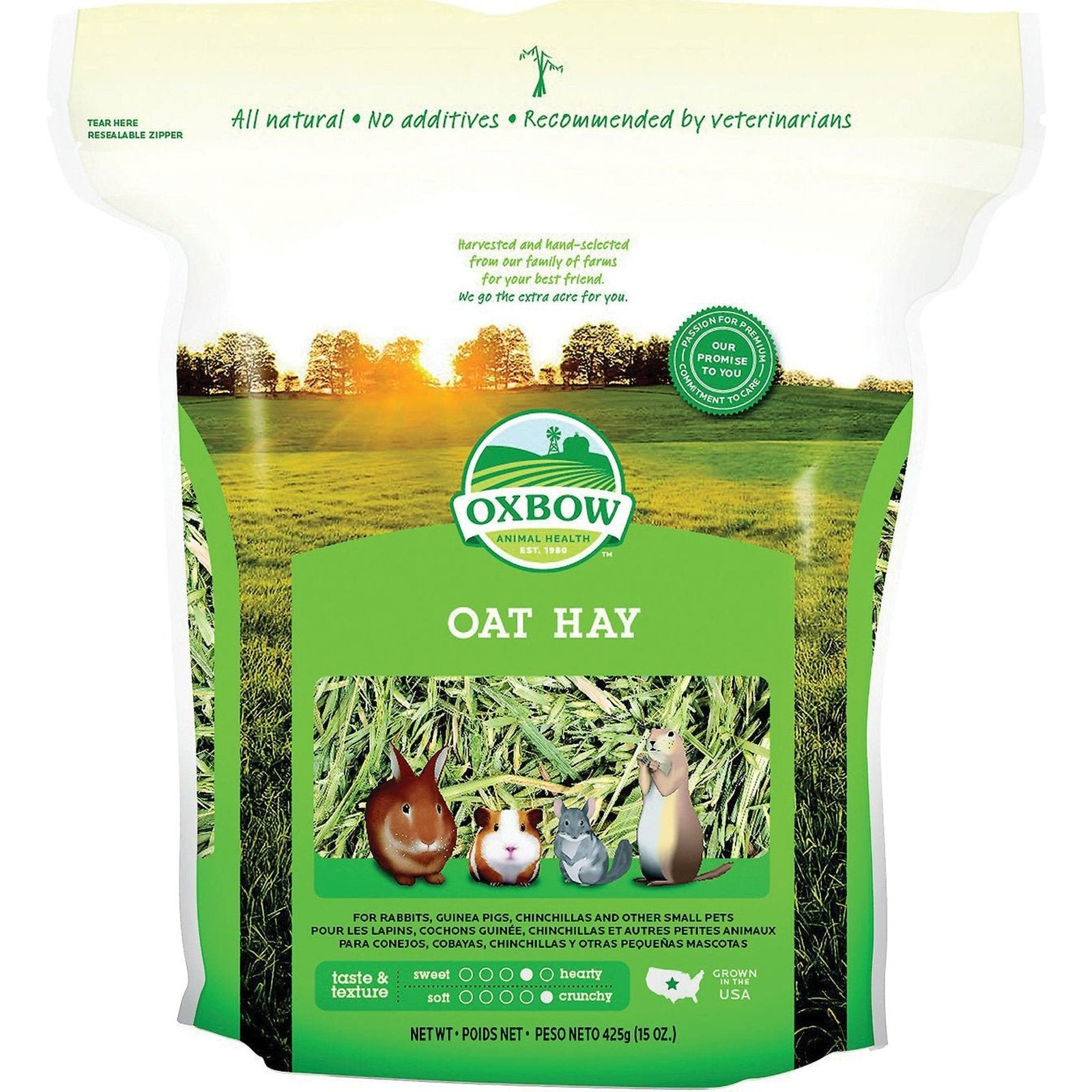 Oxbow Oat Hay EUA - 15oz
