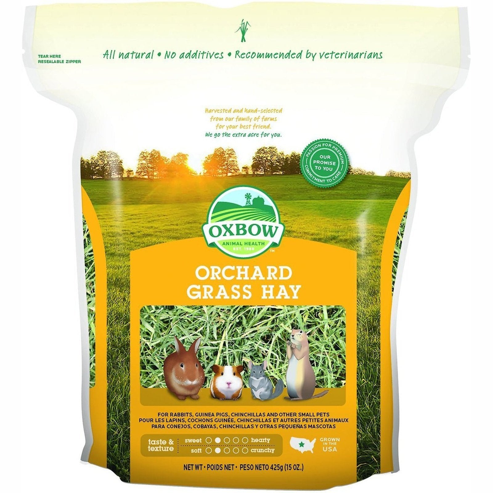 Oxbow Orchard Grass EUA - 15oz