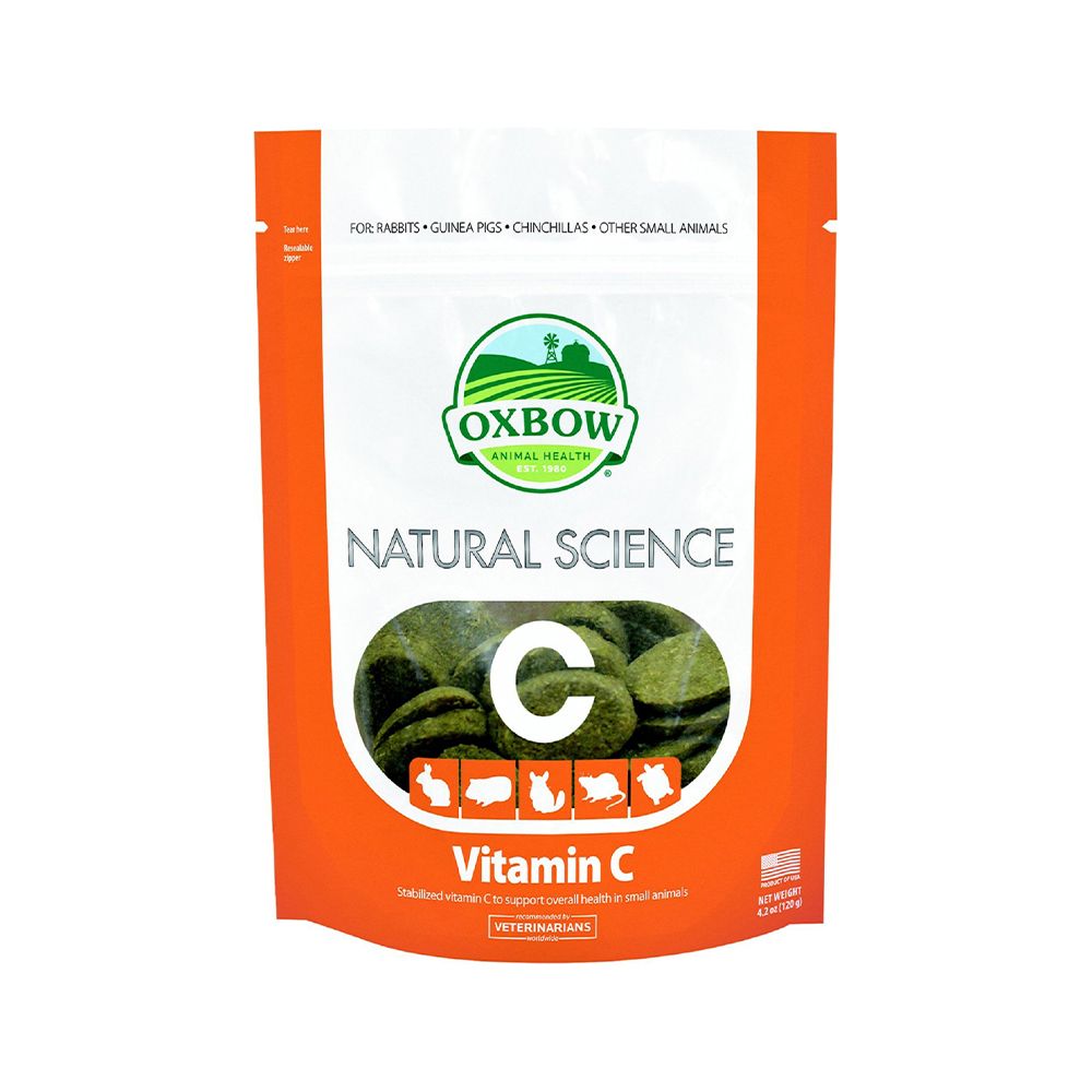 Oxbow Natural Science Vitamin C Small Animal Treats - 120 g