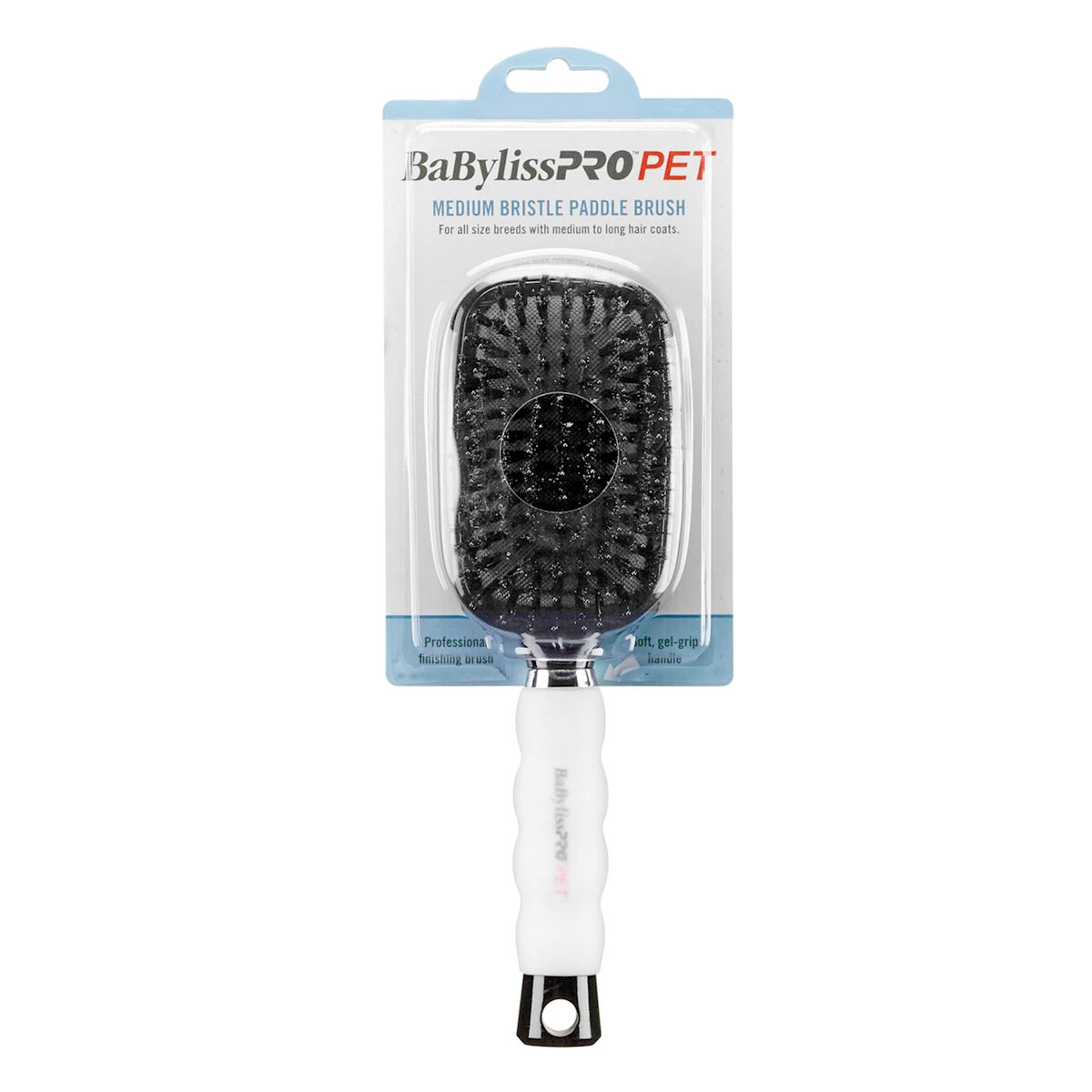 BaByliss PRO PET Bristle Paddle Dog Brush Medium
