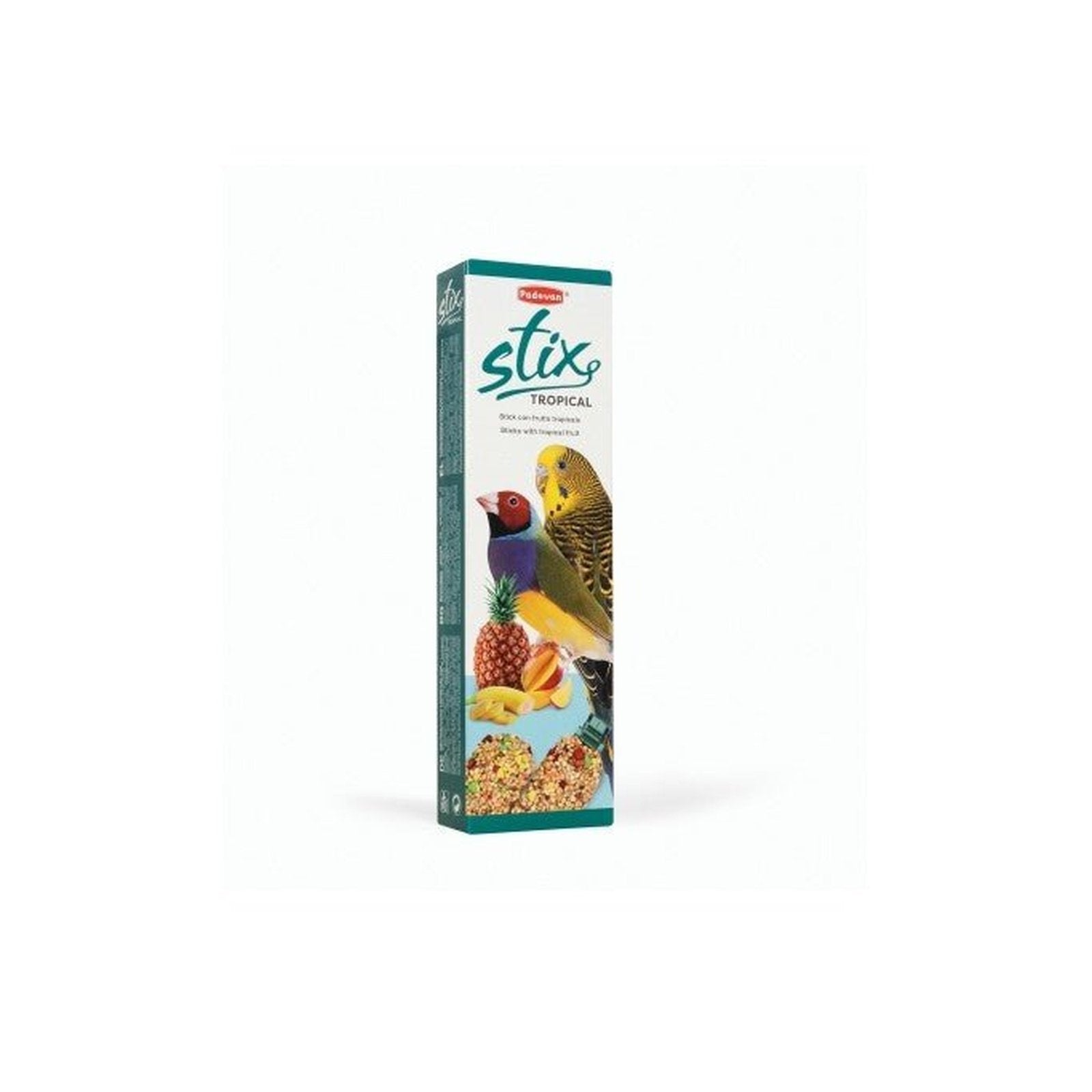 Padovan Stix Tropical Cocorite And Esotici (Budgies/Small Exotic Birds)-80g